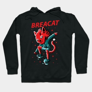 Skateboard Tricks, Cat Skater, Cat do skateboard tricks Hoodie